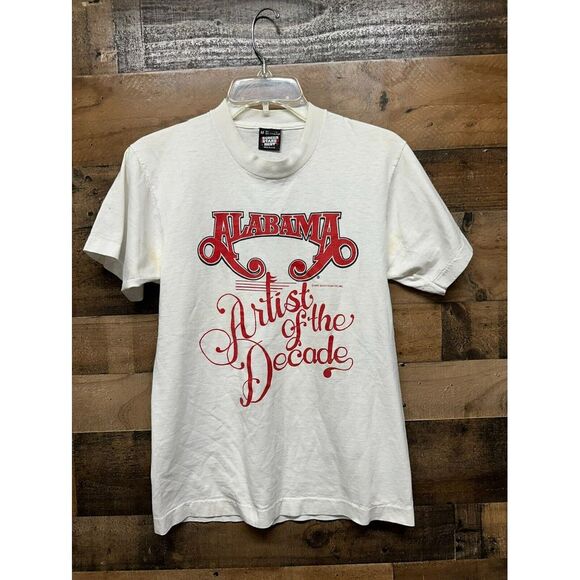 VTG Screen Stars Alabama "Artist of the Decade" T-Shirt Size Medium *Made in USA - Picture 1 of 5